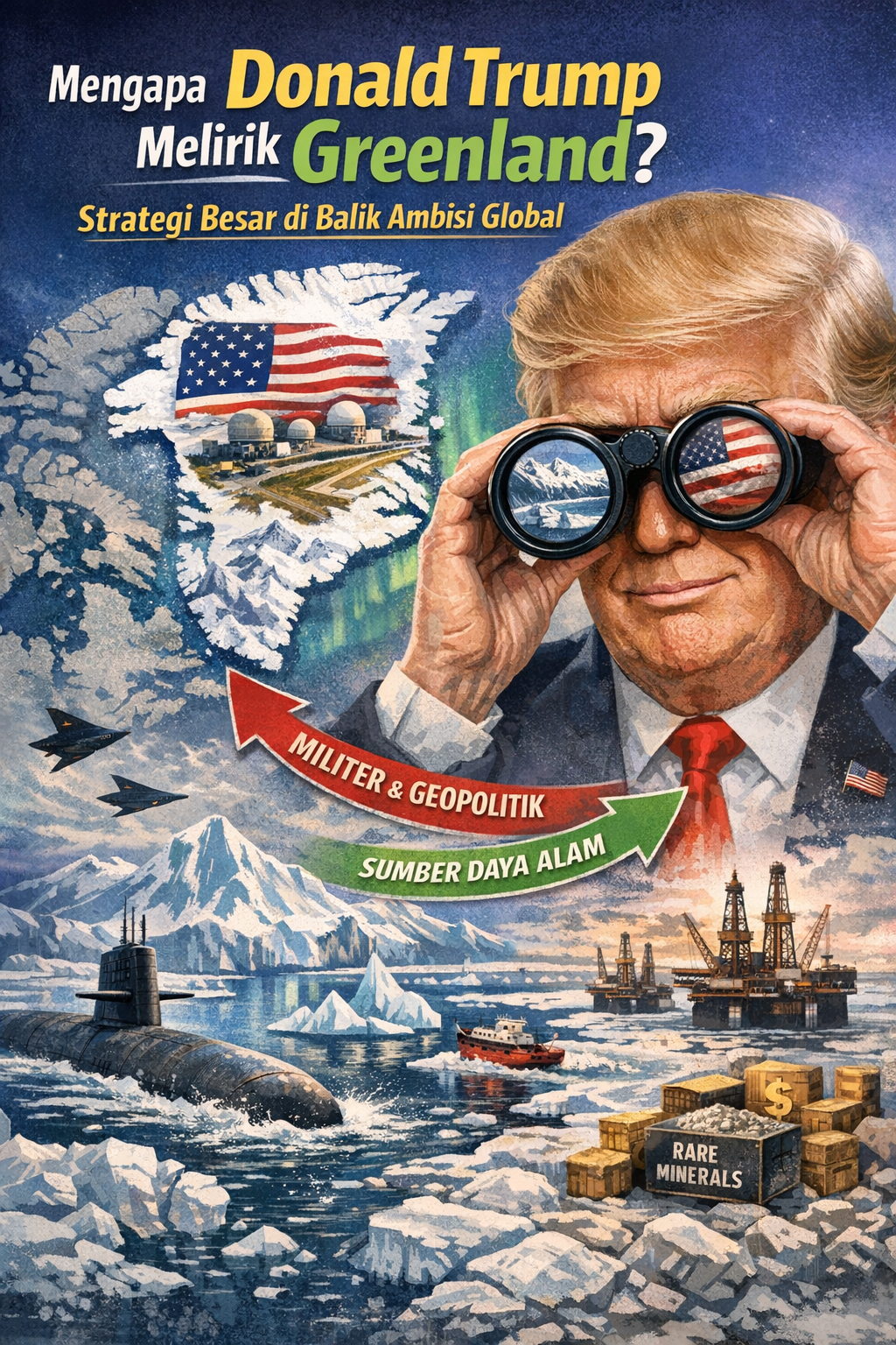 Donald Trump Greend Land